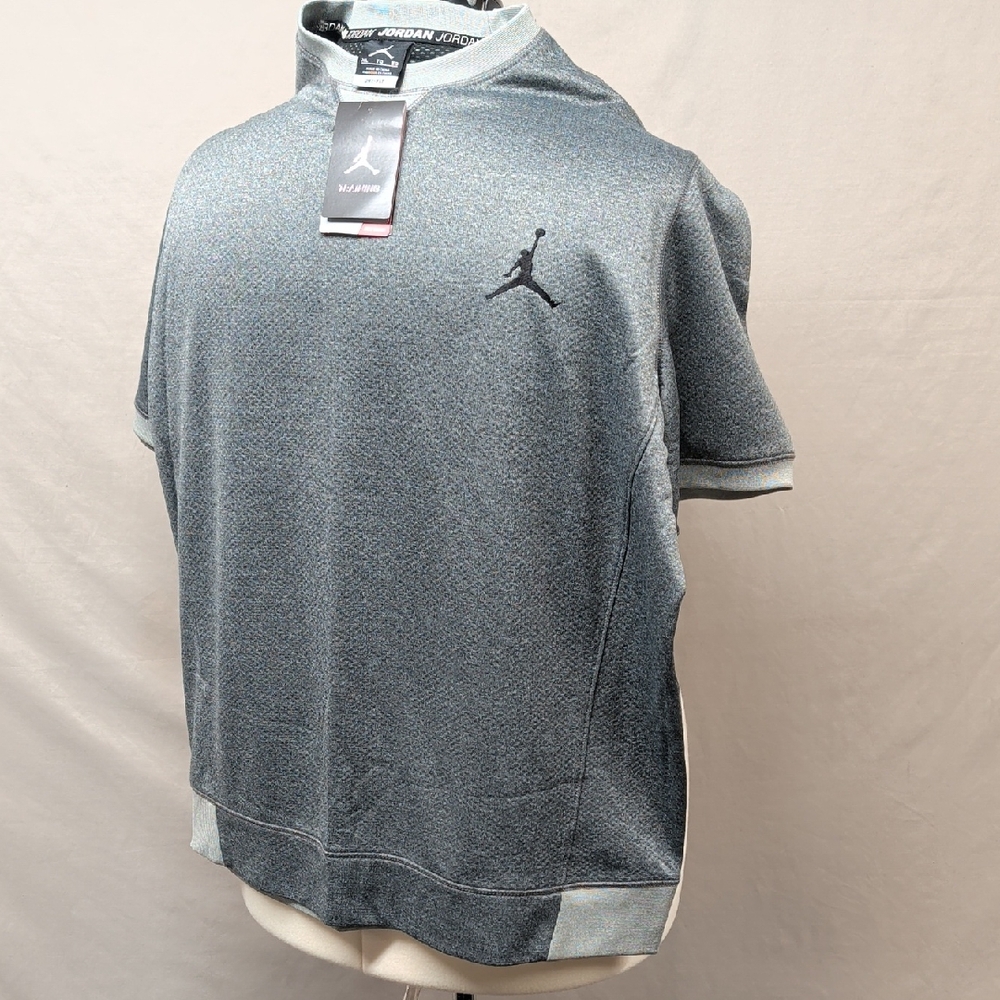 Nike Jordan Jumpman Grey Performance Dri-Fit Shirt Size XL - NEW!!
